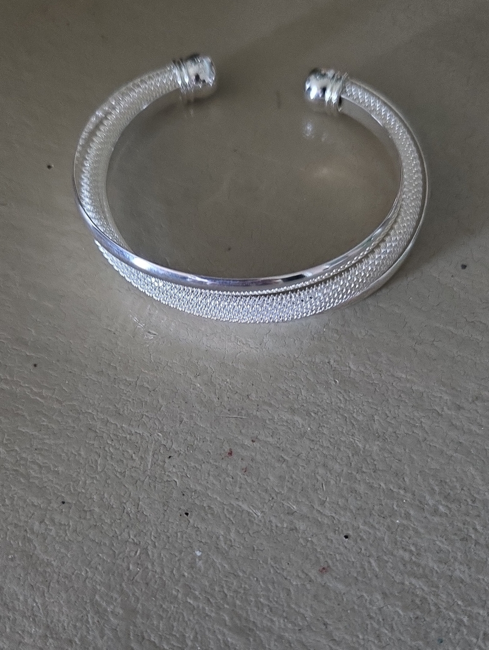 Tiffany Elsa Peretti Silver Mesh Cuff Bracelet - Look A Like
